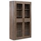 Liberty Furniture South Bend Display Cabinet in Burnished Clay, , large