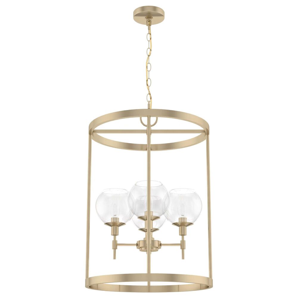 Hunter Xidane 4-Light Foyer Lantern in Alturas Gold, , large