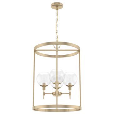Hunter Xidane 4-Light Foyer Lantern in Alturas Gold, , large