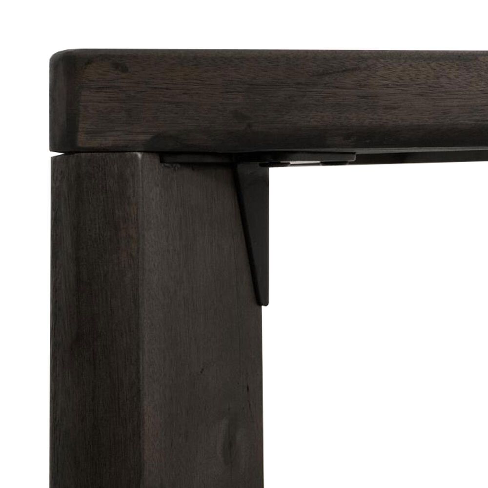 Fallridge Dark Teak and Balam 7-Piece Rectangular Dining Set in Black, , large