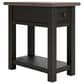Ashley Tyler Creek End Table in Grayish Brown and Black, , large