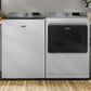 Maytag 5.3 Cu. Ft. Smart Pet Pro Top Load Impeller Washer and 7.4 Cu. Ft. Electric Smart Top Load Dryer Laundry Pair in White, , large