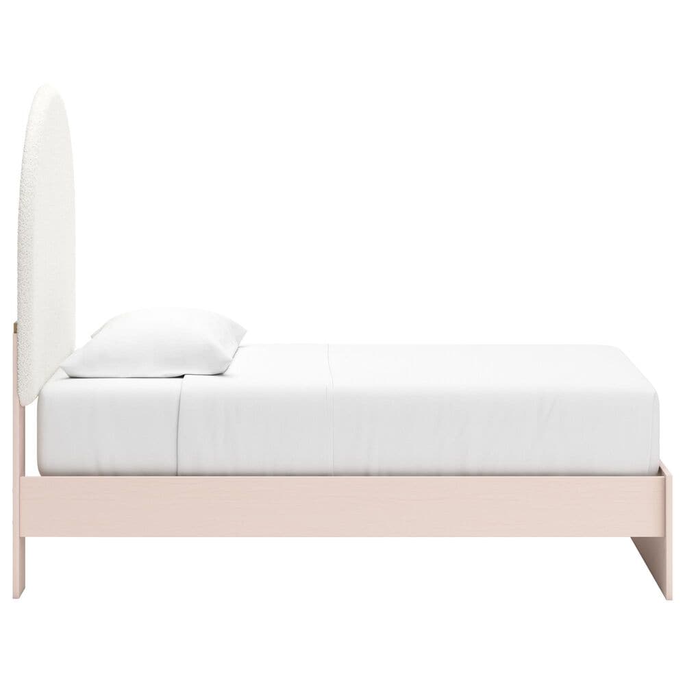 Ashley Wistenpine Twin Upholstered Panel Bed, , large