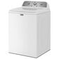 Maytag 4.3 Cu. Ft. Top Load Impeller Washer and 7.0 Cu. Ft. Electric Wrinkle Prevent Dryer Laundry Pair in White, , large