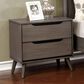 Furniture of America Lennart 4-Piece Full Bedroom Set in Gray, , large