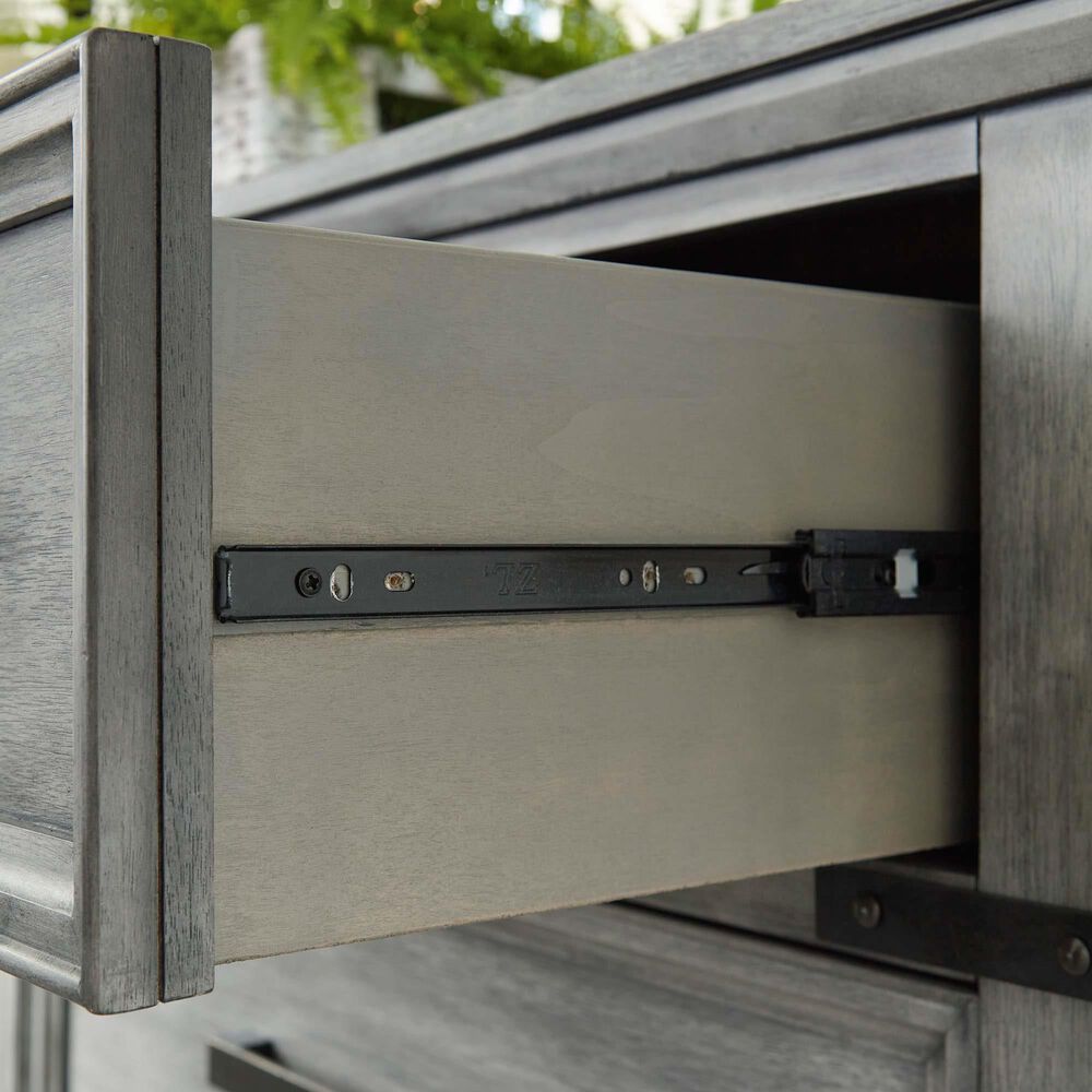 Ashley Russelyn 5 Drawer Chest in Gray, , large