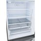 LG 26 Cu. Ft. Bottom-Freezer Refrigerator in Stainless Steel, , large