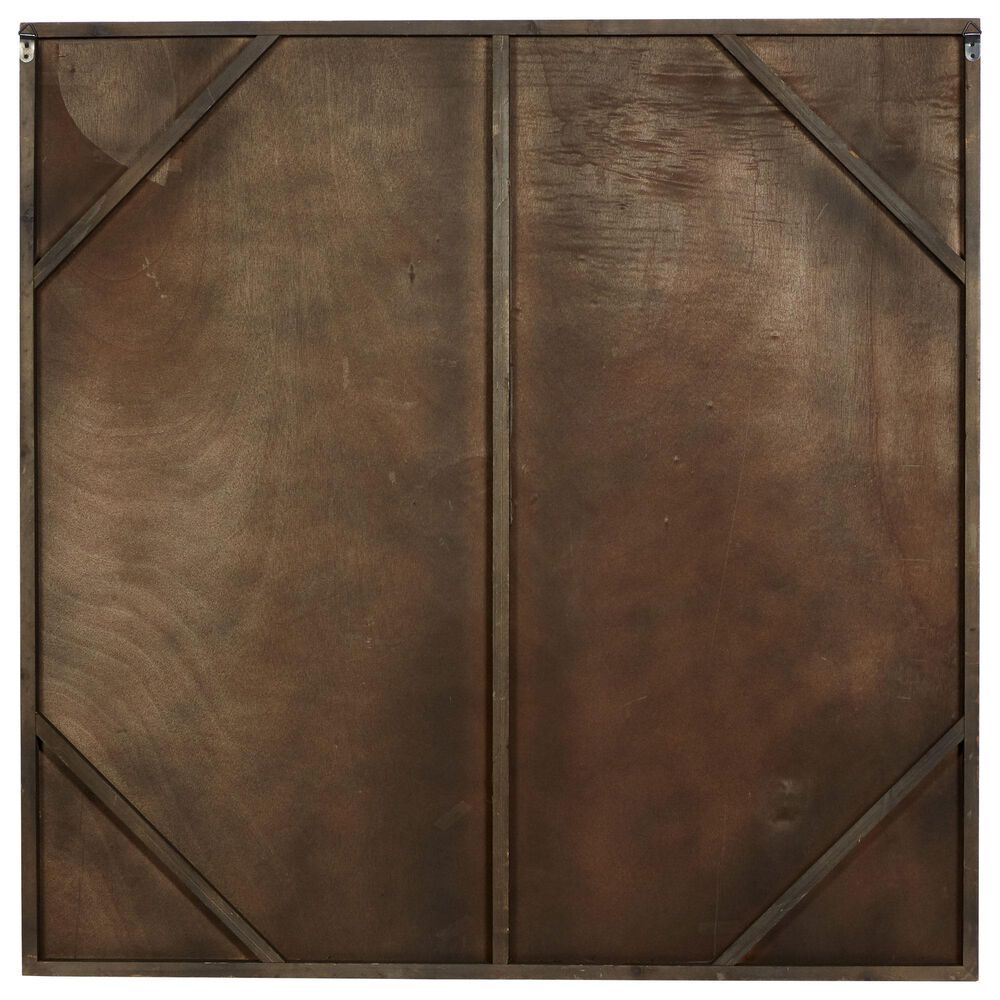 Maple and Jade 39&quot; x 39&quot; Wall Decor in Black, , large