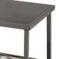 Sunwell Garden Swivel Chair Table Set in Dark Grey (Set of 3), , large