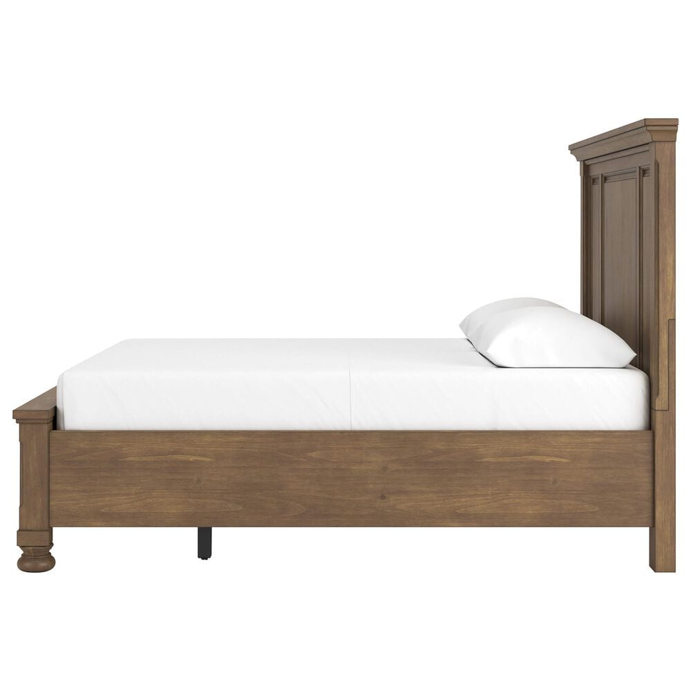 Ashley Feddinger Queen Panel Storage Bed in Chestnut Brown, , large