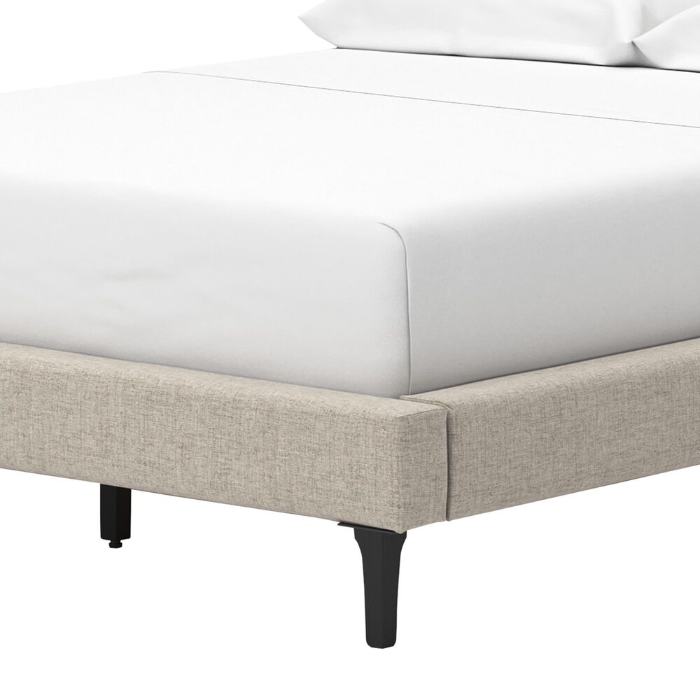 Ashley Cielden Full Upholstered Platform Bed with Roll Slats in Tan, , large