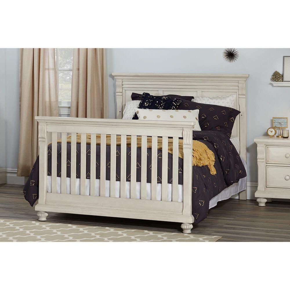 Kingsley Baby Sedona 4-In-1 Lifetime Convertible Crib in Vintage Ivory, , large