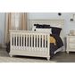 Kingsley Baby Sedona 4-In-1 Lifetime Convertible Crib in Vintage Ivory, , large
