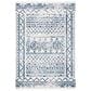 Safavieh Tulum TUL268C 8" x 10" Ivory and Navy Area Rug, , large