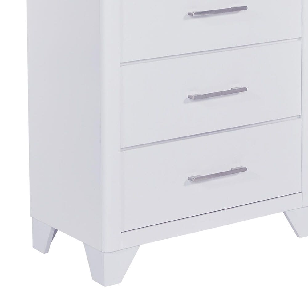 Ashley Jarlee 4-Drawer Chest in White, , large