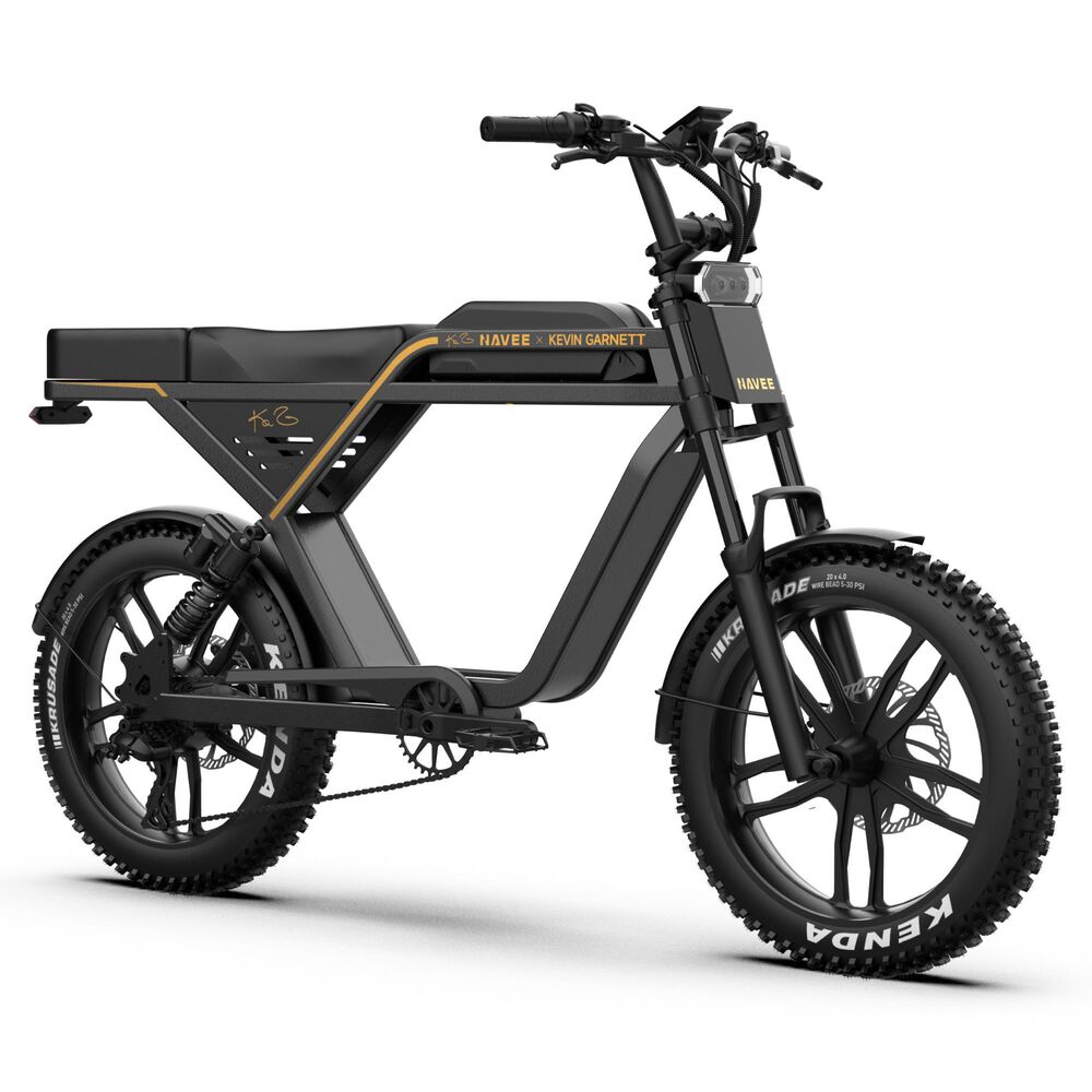 Navee KG05 Electric Bicycle in Black and Gold, , large