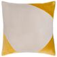 Surya 20" Square Throw Pillow in Mustard and Wheat, , large