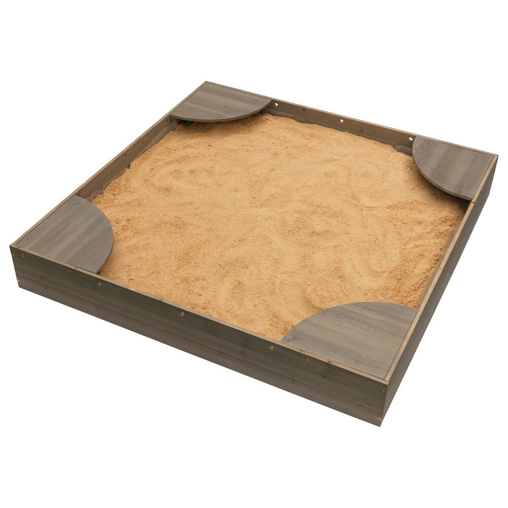 Kidkraft Backyard Sandbox in Gray, , large