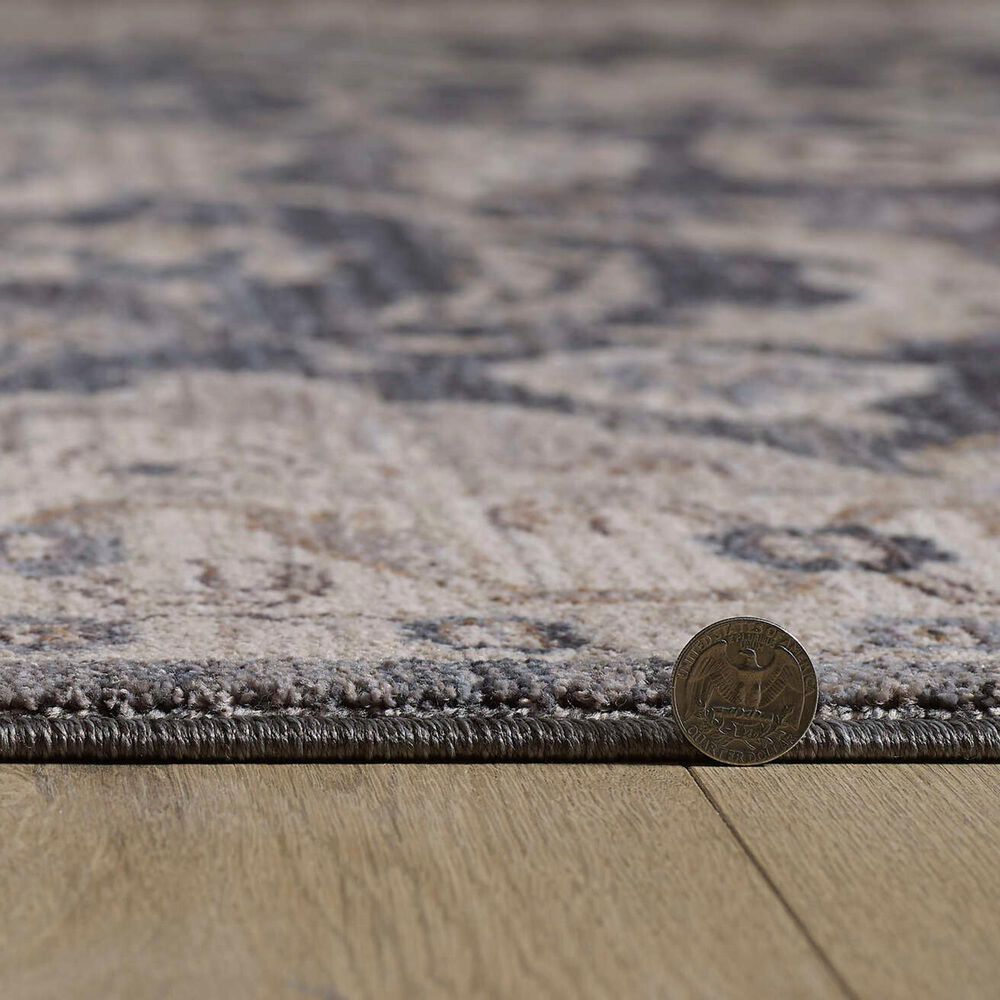 Kas Oriental Rugs Adele Sofia 11&#39;6&quot; x 15&#39;3&quot; Gray and Ivory Area Rug, , large