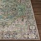 Surya Iris 7"6" x 9"6" Medium Green, Dark Blue, Charcoal, Light Olive, Sage, Light Beige and Cream Area Rug, , large