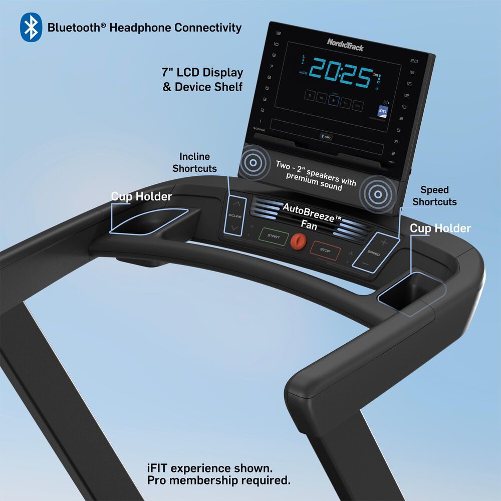 NordicTrack T Series 8 Treadmill, , large