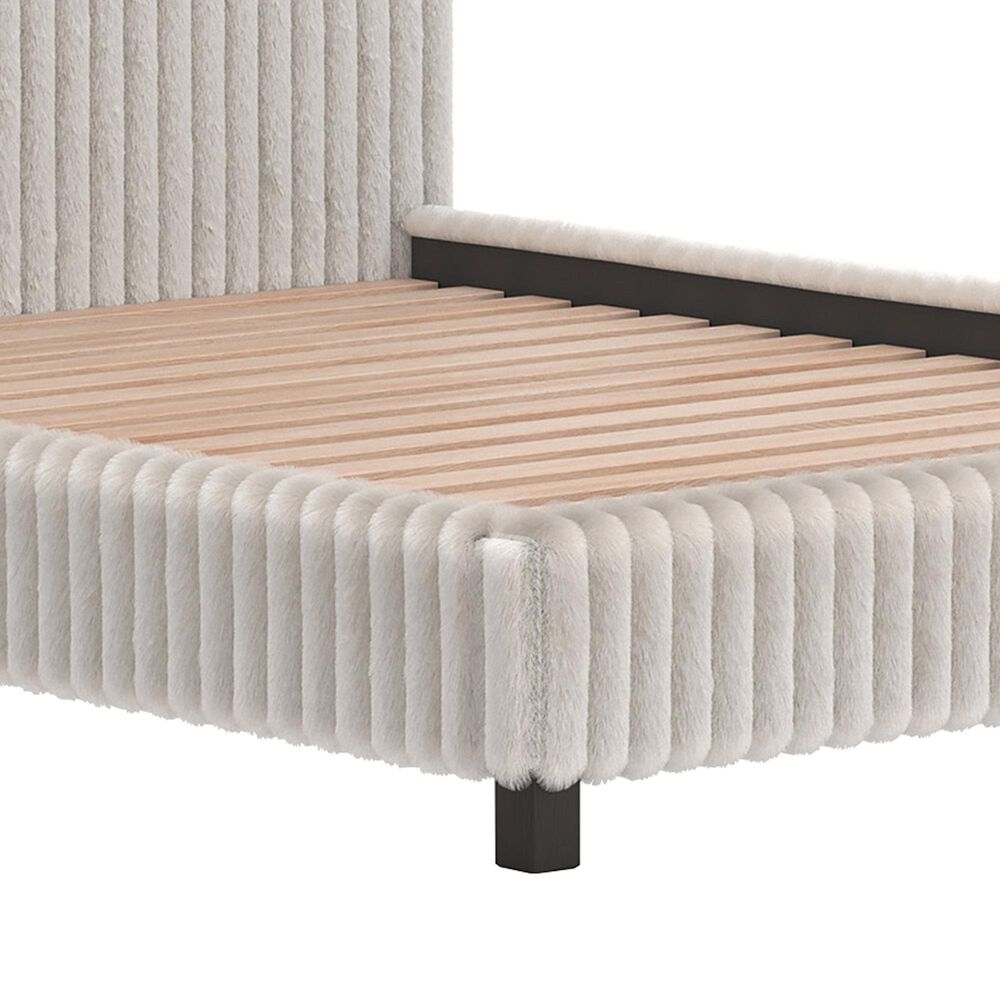 Ashley Zuraleus Queen Upholstered Platform Bed in Gray, , large