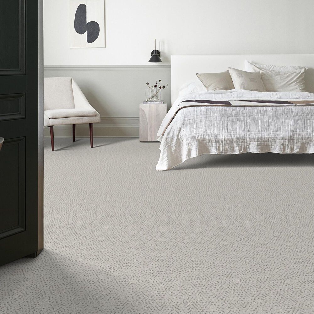 Shaw Elaborate Artifact Carpet in Frozen, , large