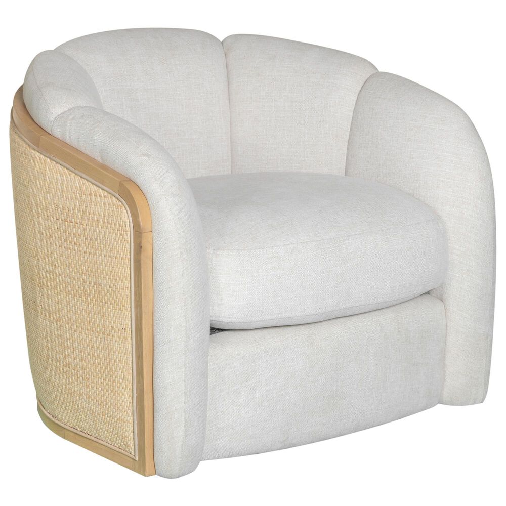 Blue River Violet Accent Chair in Soft Oat, , large