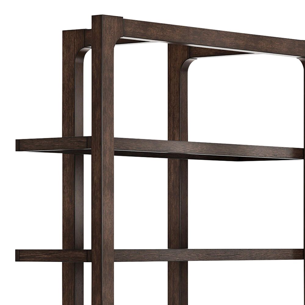 Ashley Breckington Bookcase in Dark Brown, , large