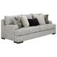 Signature Design by Ashley Mercado Stationary Sofa in Pewter Grey, , large