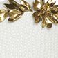 Maple and Jade 2-Piece Leaf Decorative Vase Set in Polished White and Gold, , large