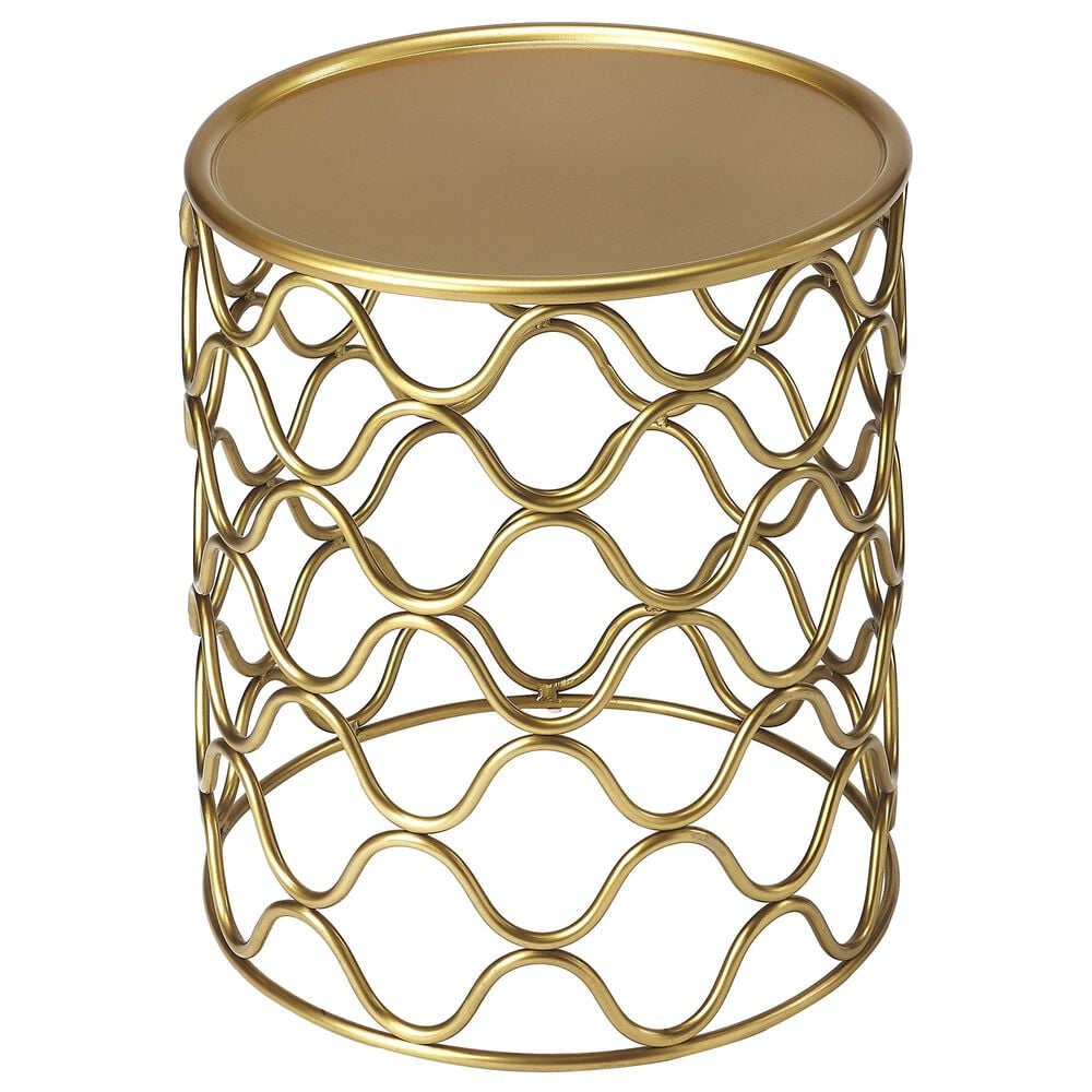 Butler Glendale Accent Table in Gold, , large