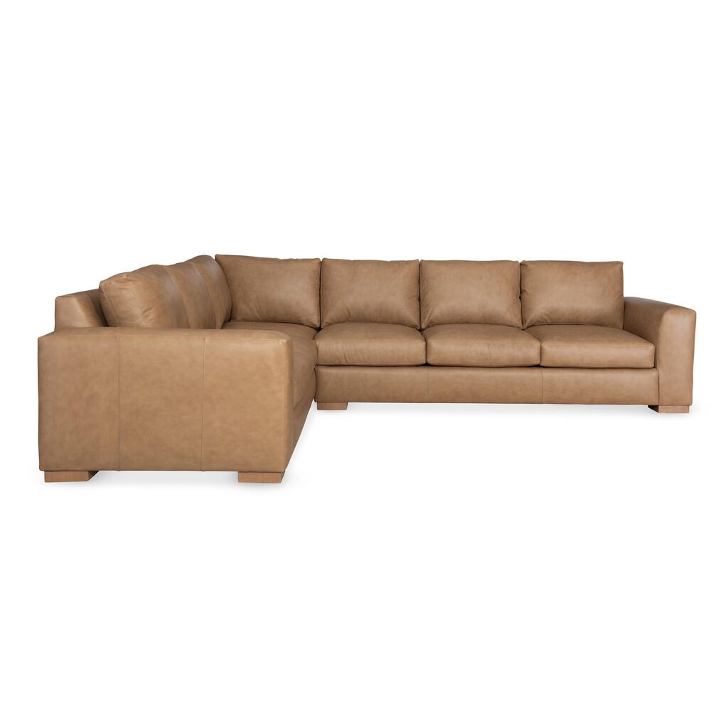BRADINGTON YOUNG Donovan 2-Piece Sectional in Toast, , large