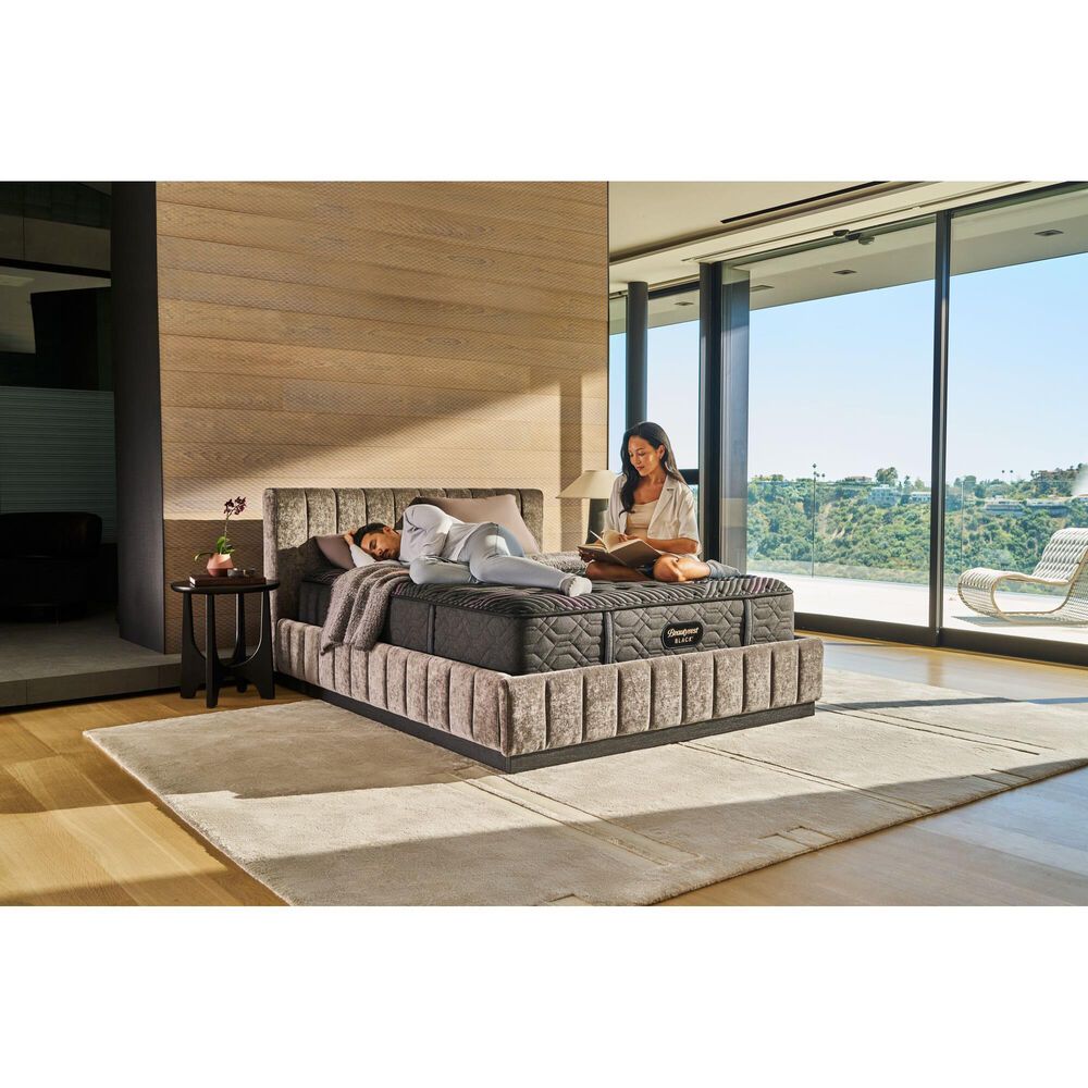 Beautyrest Black Series2 Firm Queen Mattress with High Profile Box Spring, , large