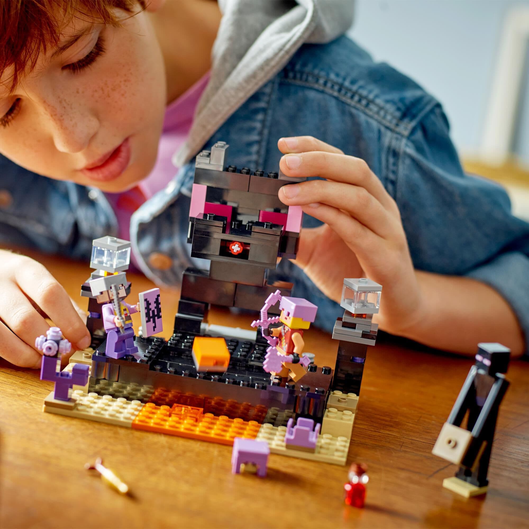 Minecraft end lego set cheap