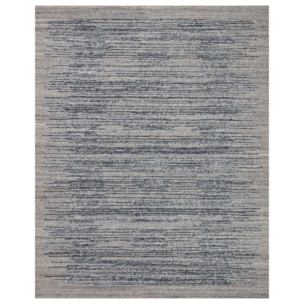 Loloi Raquel 5"6" x 8"6" Denim and Grey Area Rug, , large