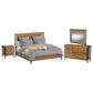 Hawthorne Furniture Norcross 4-Piece Queen Bedroom Set in Hickory, , large