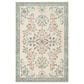 Surya Erin 5" x 7"6" Cream, Orange, Denim, Butter and Emerald Area Rug, , large