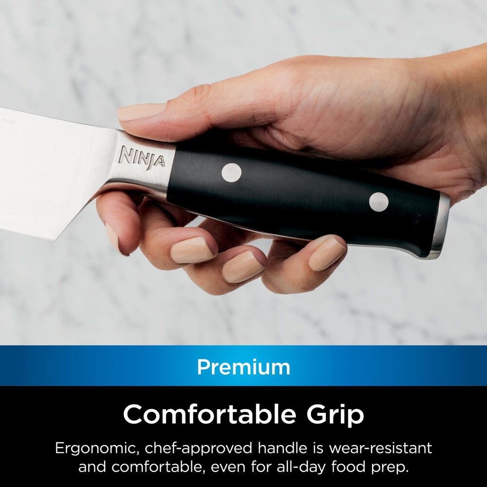Ninja 3-Piece Knife Set in Black, , large