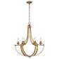 Golden Lighting Victoria 6-Light Chandelier in Heirloom Gold, , large