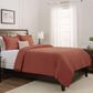 Chanasaya Home 3-Piece Queen Duvet Cover Set in Rust, , large