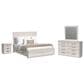Mayberry Hill Avalanche 4-Piece Queen Bedroom Set in Antique White, , large