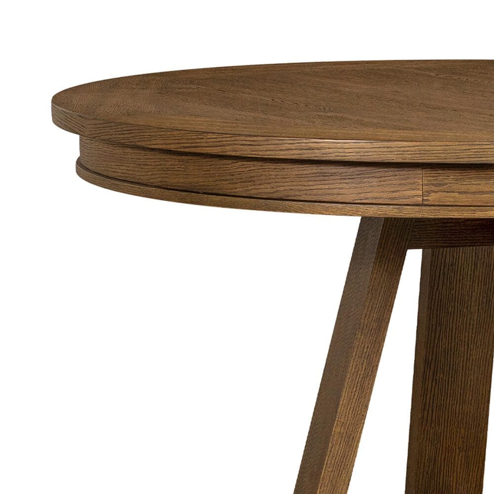Hawthorne Furniture Game Room 5 Piece Game Table Set in Whiskey, , large