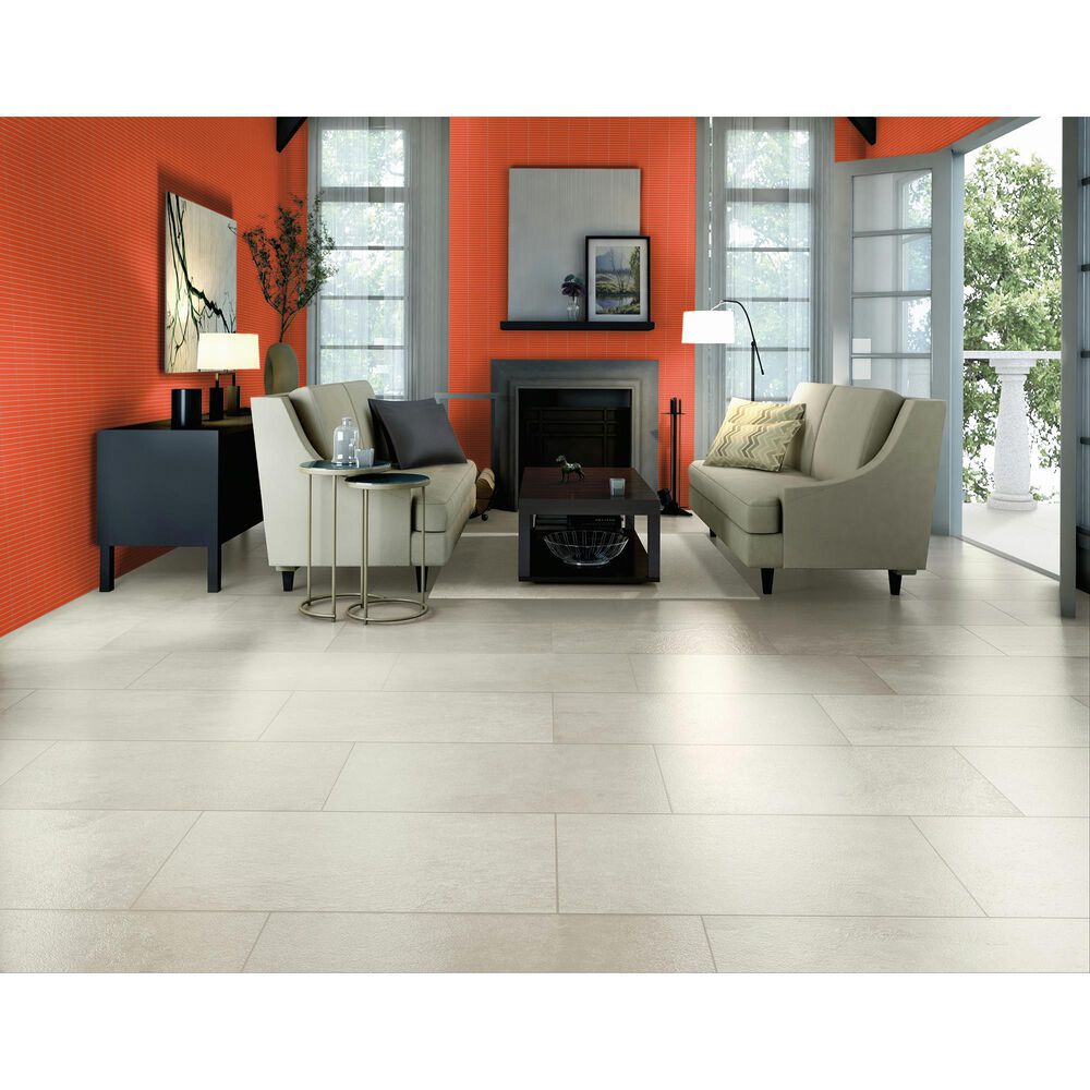 Dal-Tile Color Wheel Orange Burst 12&#39;&#39; X 10&#39;&#39; Ceramic Mosaic Sheet, , large