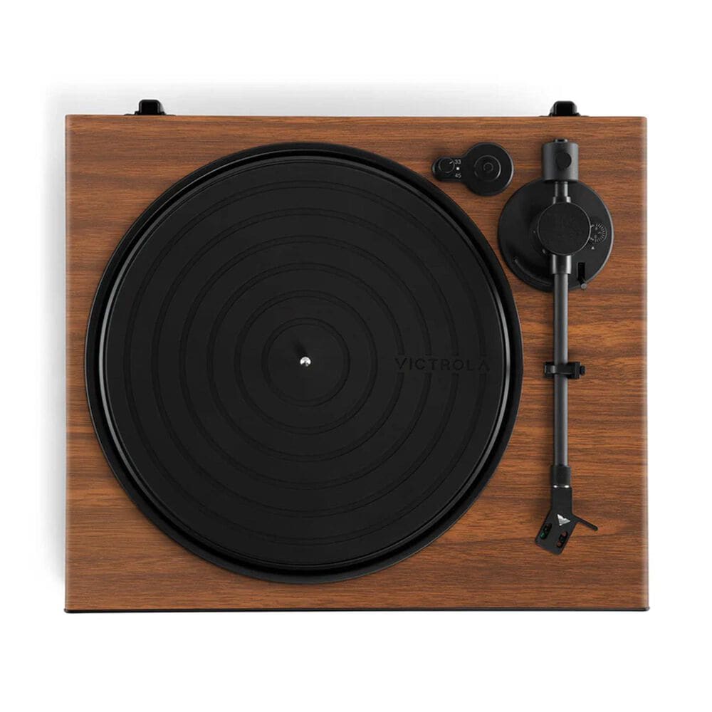 Victrola Wave Bluetooth Turntable with Auracast in Walnut, , large