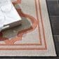 Safavieh Bermuda 6"7" x 9"2" Ivory and Rust Indoor/Outdoor Area Performance Rug, , large