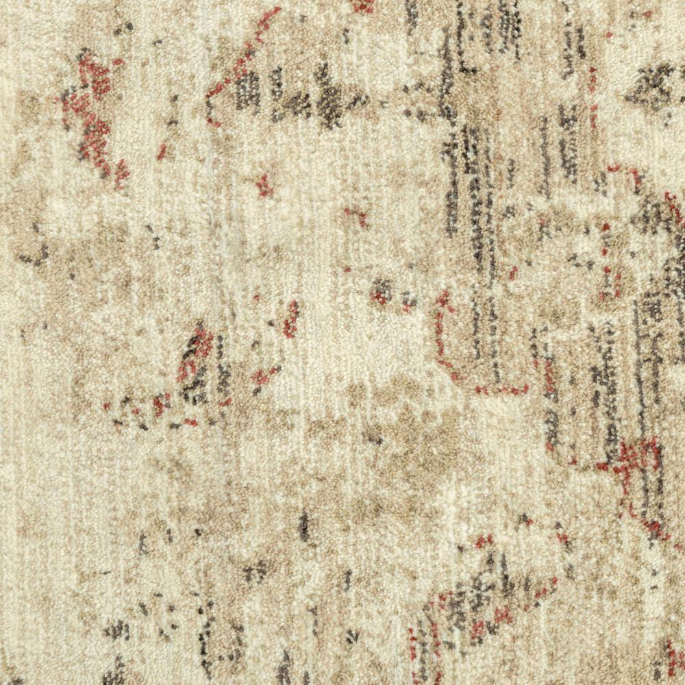 RIZZY Gossamer Beige, Brown and Rust 12' x 15' Area Rug, , large