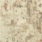 RIZZY Gossamer Beige, Brown and Rust 12" x 15" Area Rug, , large