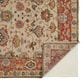 Feizy Carrington 3"6" x 5"6" Beige and Rust Area Rug, , large