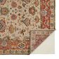 Feizy Carrington 3"6" x 5"6" Beige and Rust Area Rug, , large
